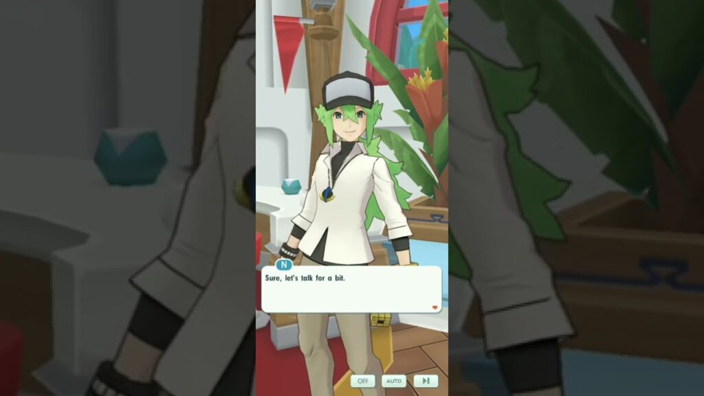 Pokemon masters EX Trainer Lodge: Interact with N! friendship Lv level up!