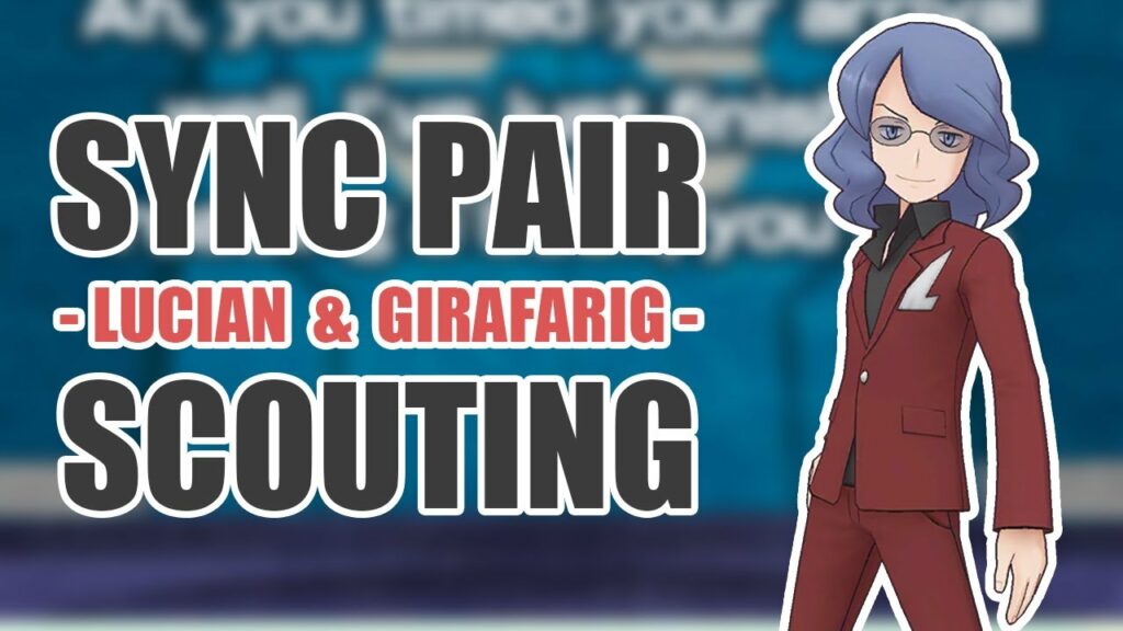 [Pokemon Masters EX] LUCIAN, COME OUT! | Sync Pair Scout - Lucian & Girafarig