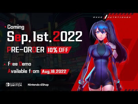 Cyberpunk ActionRPG ANNO: Mutationem out on Switch September 1 / Free demo out now