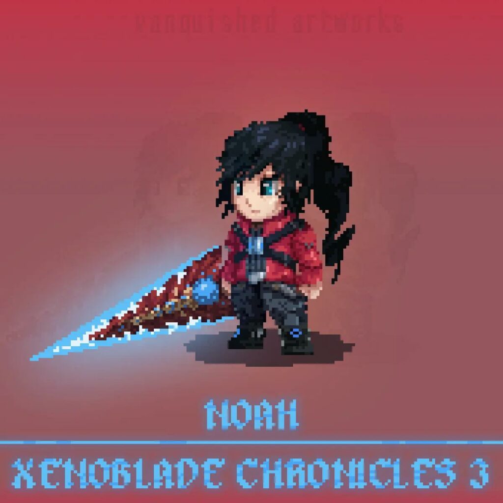 pixel noah from xenoblade chronicles 3 i did