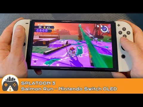 Splatoon 3 Salmon Run Gameplay