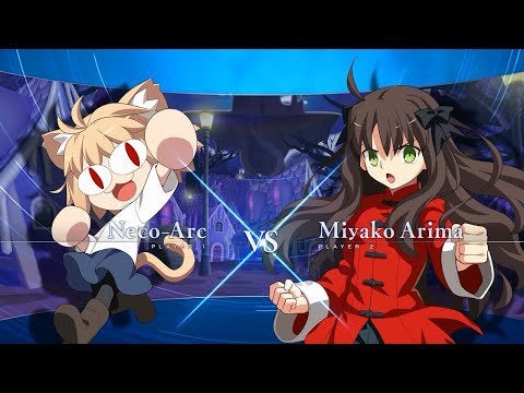 MELTY BLOOD: TYPE LUMINA - Neco-Arc First Official Gameplay (Free DLC Releasing August 19th)
