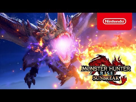 Monster Hunter Rise: Sunbreak - Flaming Espinas Revealed! - Nintendo Switch