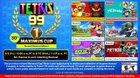 New Tetris 99 MAXIMUS CUP! Earn past in-game themes from 8/5 - 8/10 for 10 points each.