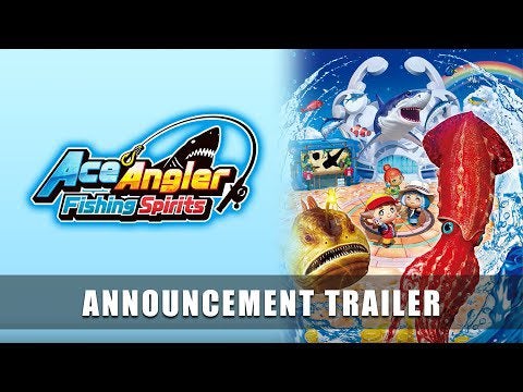 ACE ANGLER: FISHING SPIRITS - Announcement Trailer (Confirmed Western Release October 28th)