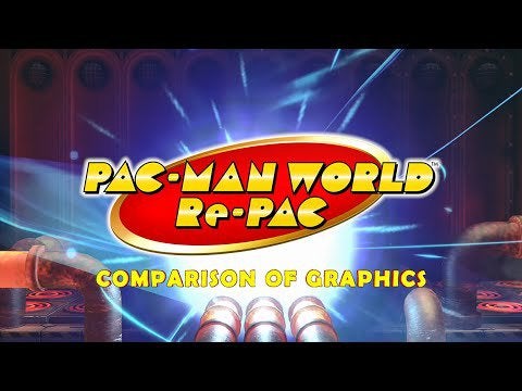 PAC-MAN WORLD Re-PAC: Graphics Comparison - Areas 5 & 6