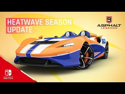 Asphalt 9 Legends Nintendo Switch™ - Heatwave Update Trailer