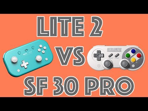 Lite 2 vs Sf30 Pro(Nintendo Switch Controllers)