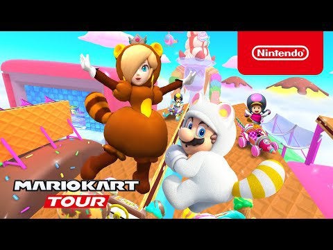 Mario Kart Tour - Sundae Tour Trailer