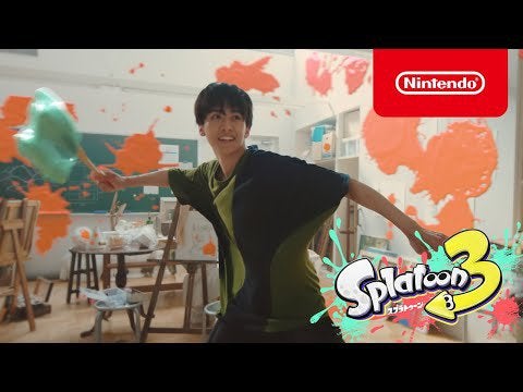 スプラトゥーン3 TVCM フデ篇