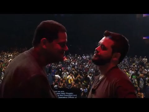 Reggie Fils-Aimé Tells the Story of Challenging Hungrybox in Smash Bros.