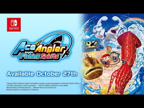 Ace Angler: Fishing Spirits - Reveal Trailer (October 27th)