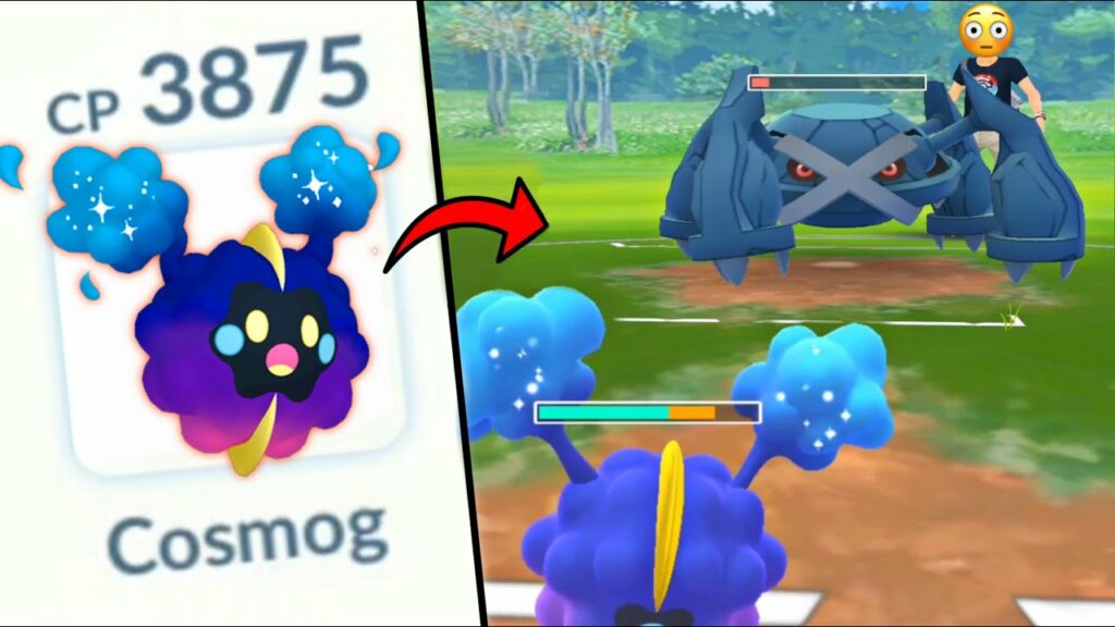 Using new Legendary COSMOG in Master League (Pokemon Go)