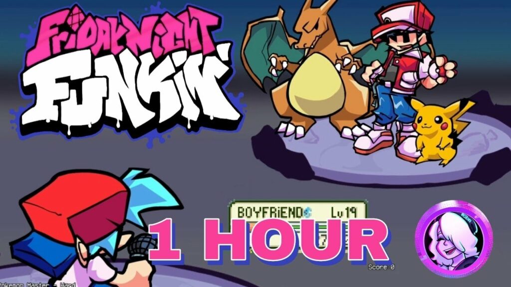 Pokemon Master - Friday Night Funkin' [FULL SONG] (1 HOUR)