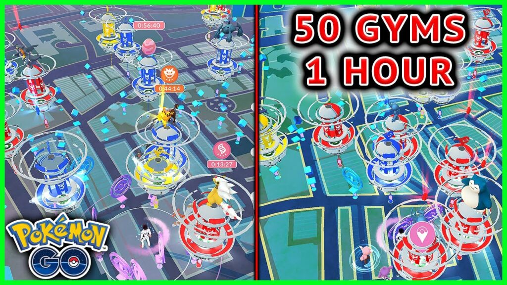 I Raided Non-Stop for 1 Hour at This 50 Gyms Spot in Singapore - Pokemon GO