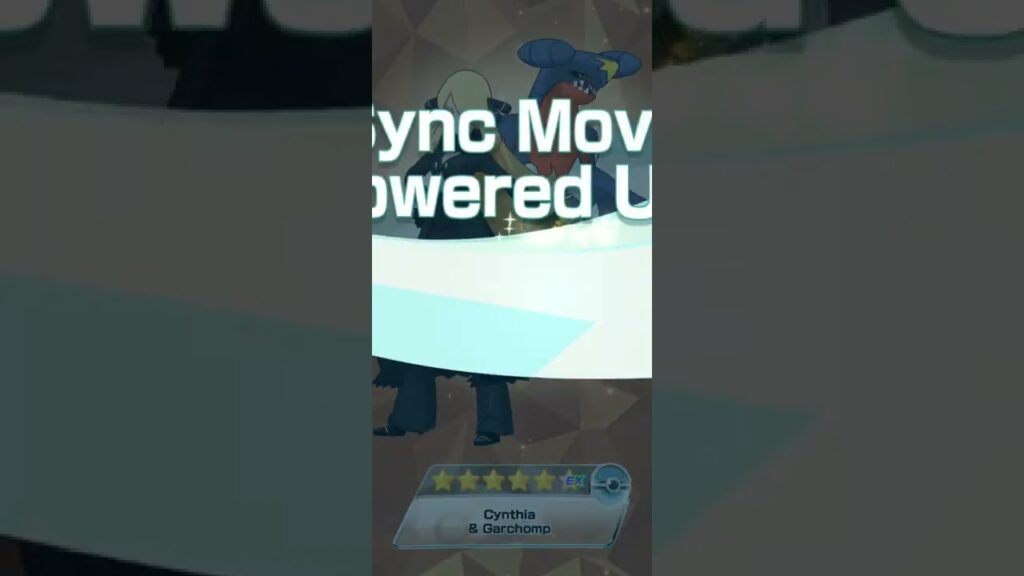 Pokemon masters EX: Cynthia & Garchomp Star Rate up! EX outfit Unlock!