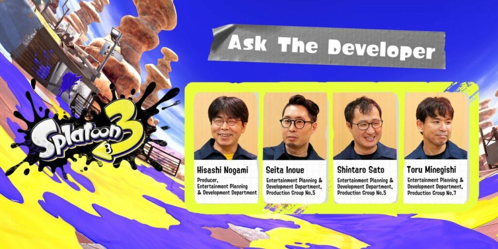 Splatoon 3 - Ask the Developer Vol. 7 Chapter 3 & 4 (Personalization & Inkling World!)