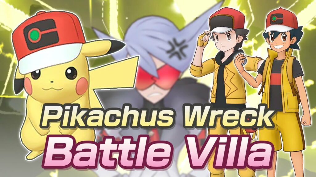 [Pokemon Masters EX] LET PIKACHUS WRECK! BATTLE VILLA LIVE