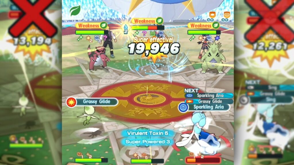 Bulbasaur 3600 Points VS Grimsley - Pokemon Masters EX 2.24.0