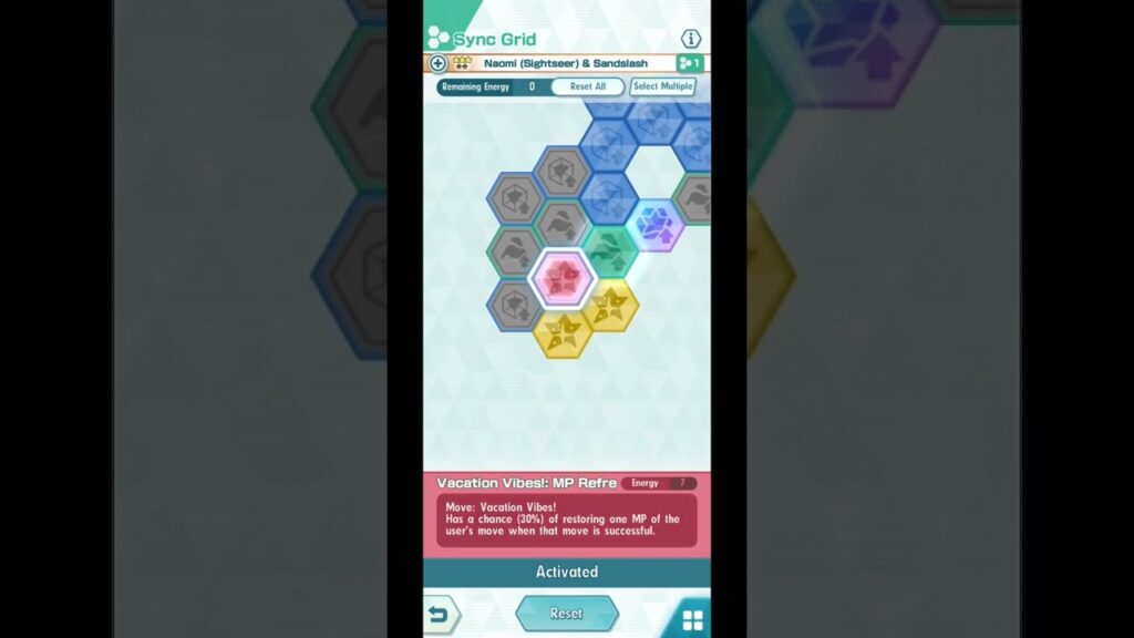 Pokemon Masters Ex Naomi Sync Grid