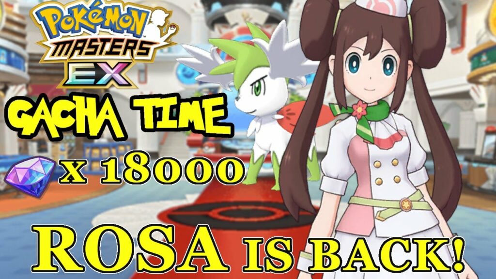 Pokemon Masters EX -  ROSA IS BACK IN A COSTUME! The new costume event is here!