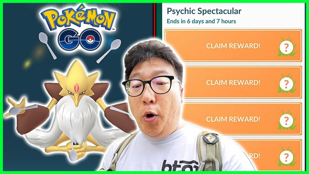 Psychic Spectacular Event with New Mega Alakazam & Shiny Elgyem in Pokemon GO