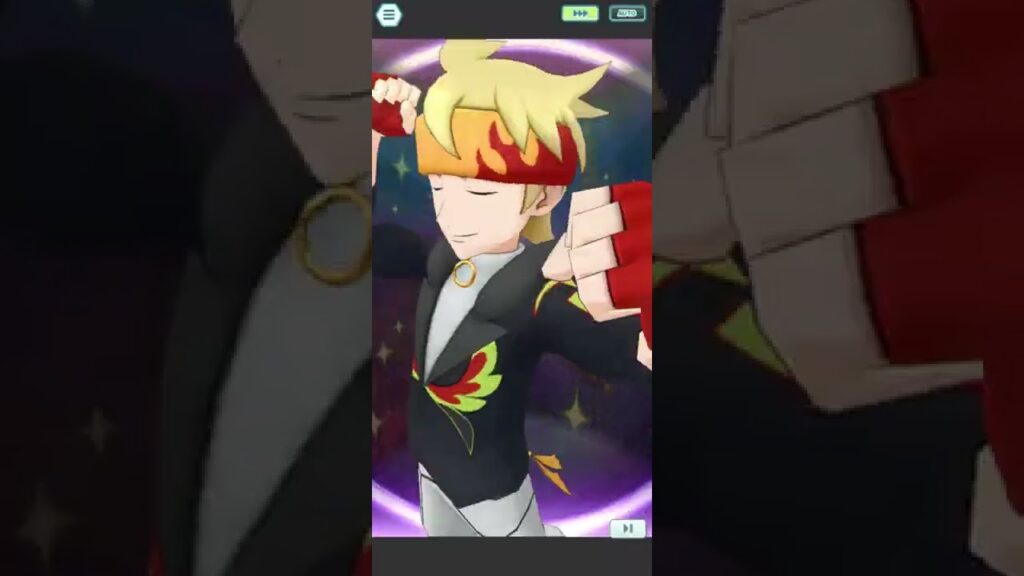 Champion Stadium grass on-type with Rosa (special) Pokemon Masters EX