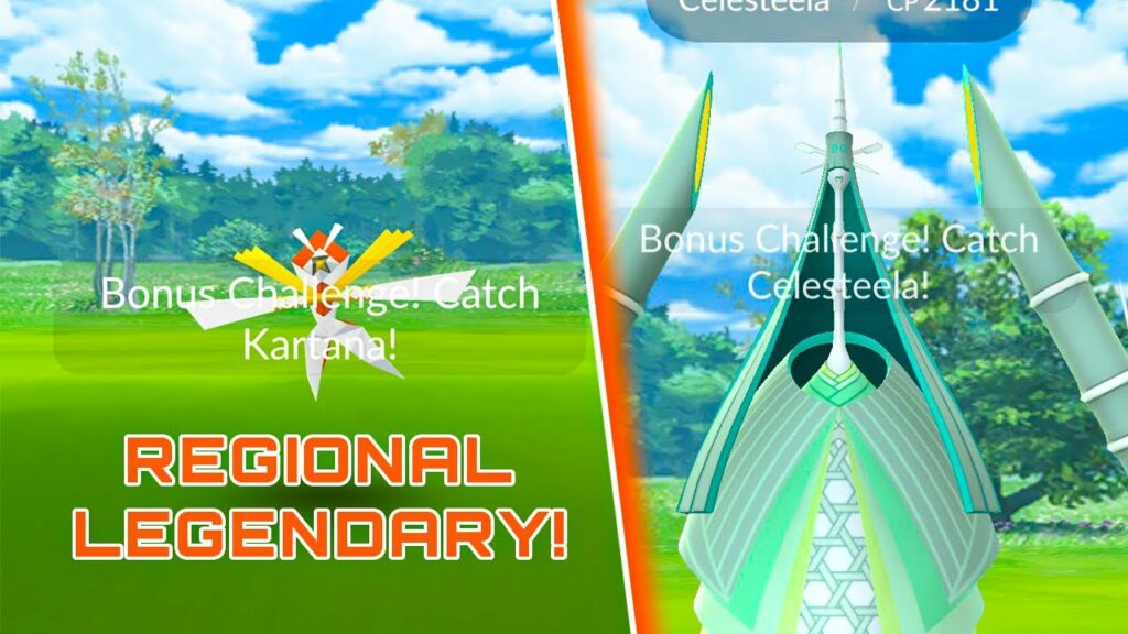 HOW TO CATCH KARTANA & CELESTEELA IN POKEMON GO! New Regional Legendary Pokemon!