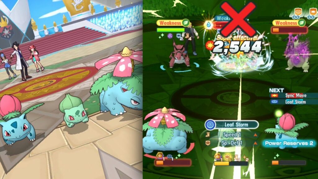Bulbasaur's Family VS Grimsley 2k - Pokemon Masters EX 2.24.0