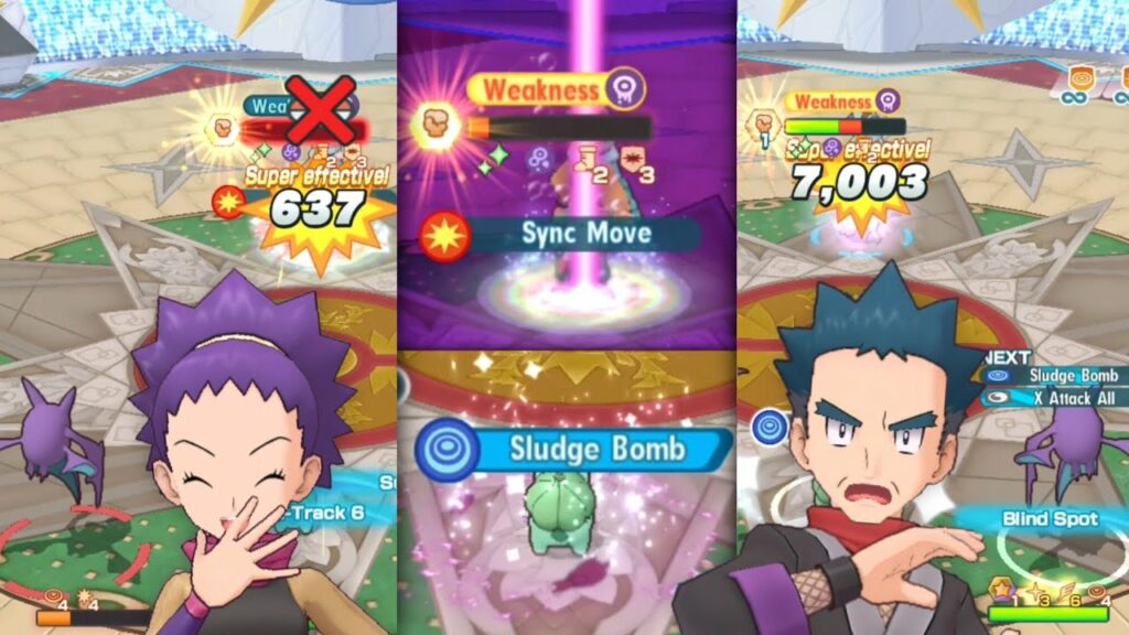 Bulbasaur F2P Team with Double Crobat - 2k - Pokemon Masters EX 2.24.0