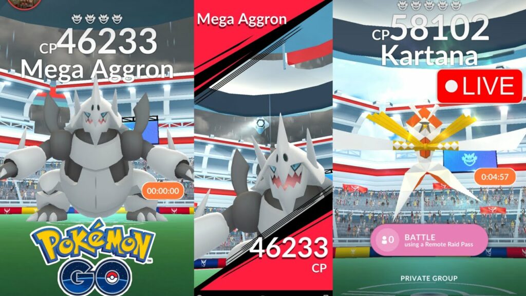 Mega Aggron Raid | Kartana Raid | Ultra League | Pokemon GO Live