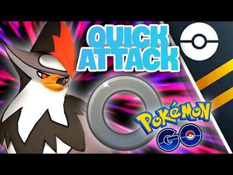 *NEW* Quick Attack Staraptor takes all the shields in GO Battle League for Pokemon