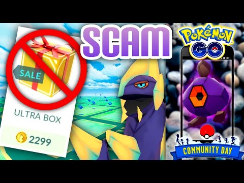 *WATCH BEFORE* YOU GIGALITH COMMUNITY DAY in Pokemon GO || DON'T BUY ULTRA BOX RIP OFF