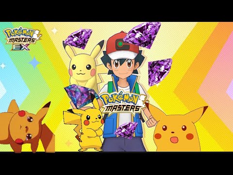 Pokemon Masters 3 Year Anniversary MasterFair Ash & Pikachu Banner Pull!