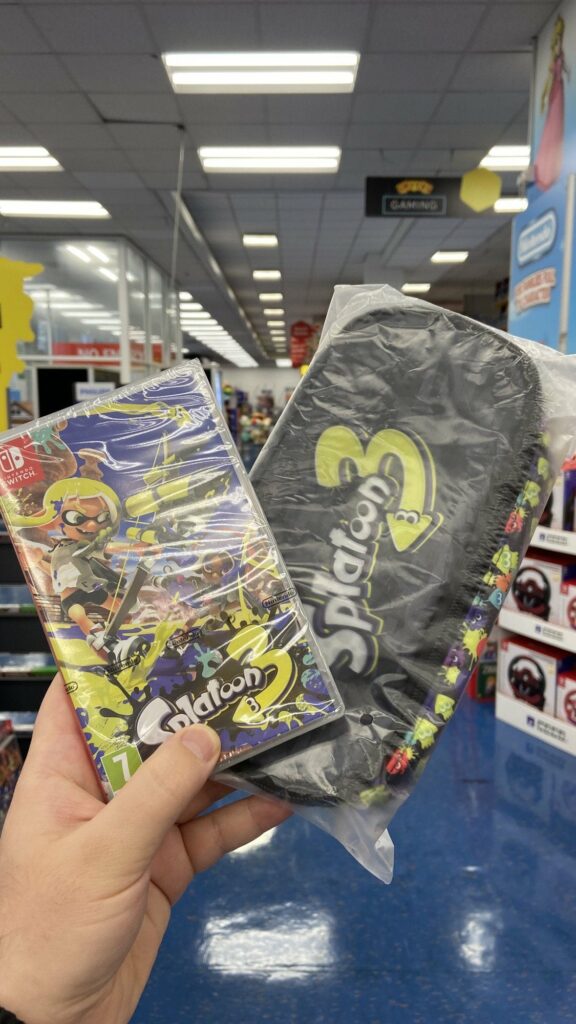 Splatoon 3: the best preorder bonus in Ireland was a pencil case.