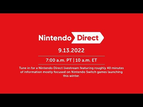 Nintendo Direct 9.13.2022
