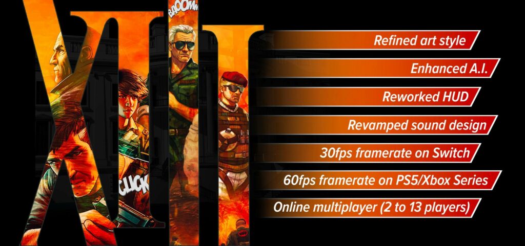 XIII Remake is now available on Nintendo Switch, PlayStation 5 and Xbox Series X|S
