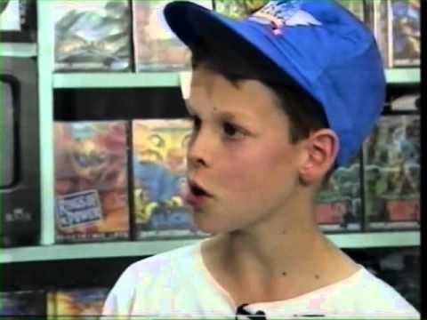 Nine News Sydney (Australia) - Sega Mega Drive vs Super Nintendo (1991)