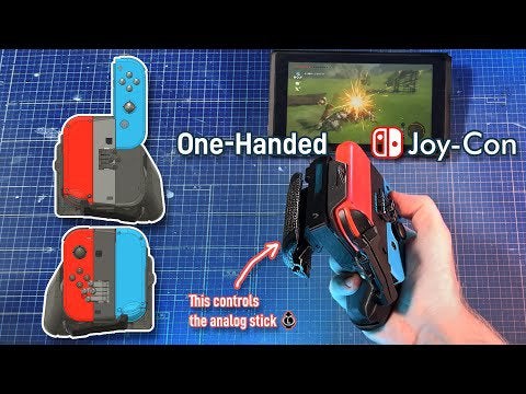 Youtuber creates creative one-handed Switch controller