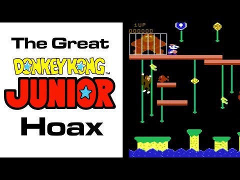 The Great Donkey Kong Junior Hoax - Nintendo on Commodore 64