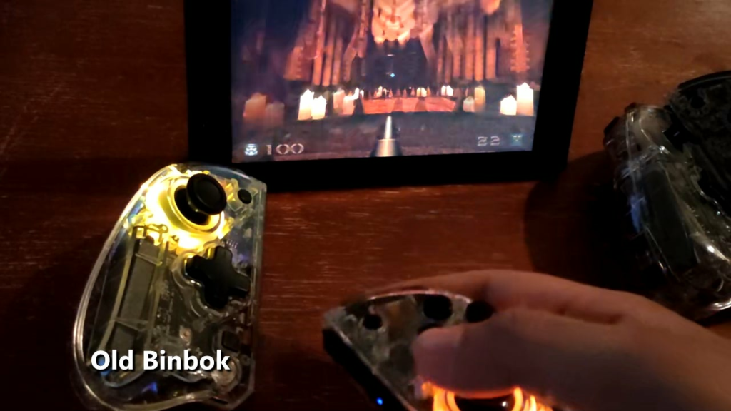 PSA: Newer BinBok Joycon have laggy Gyro controls (comparison video)
