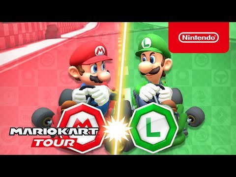 Mario Kart Tour - Mario vs. Luigi Tour Trailer (2022)