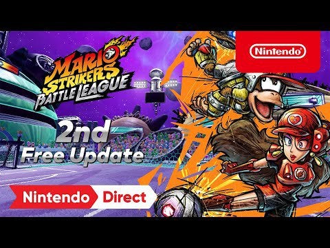 Mario Strikers: Battle League 2nd Free Update – Nintendo Direct 9.13.22 – Nintendo Switch