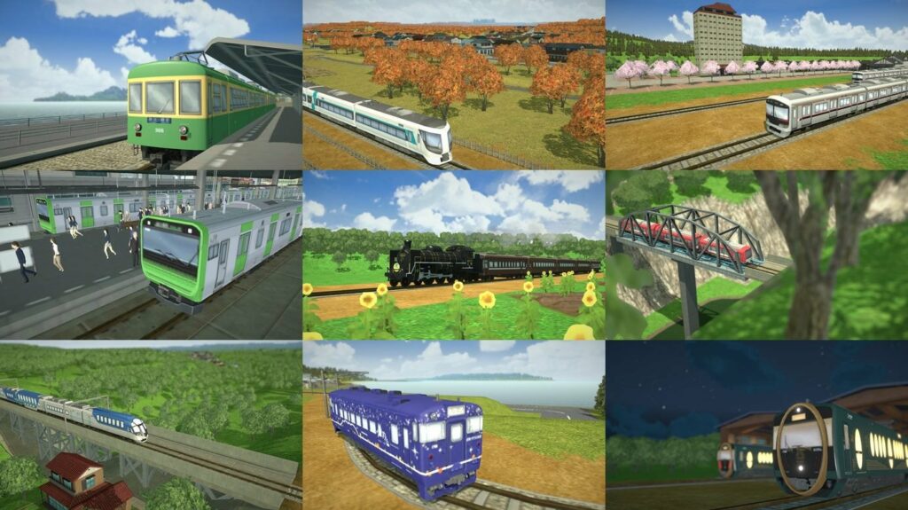 A-Train: All Aboard! Tourism Japan-Only paid DLC (November 3; 2,728 yen/$20 USD), and a major free update for all Switch versions (October 14, Railway Day Update) announced.