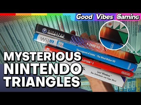 The Mysterious Nintendo Triangles on box in Europe | Good Vibes Gaming