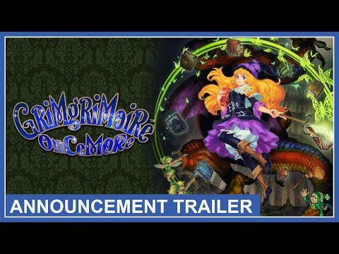 GrimGrimoire OnceMore - Announcement Trailer (PS4, PS5, NSW) - Releases Spring 2023