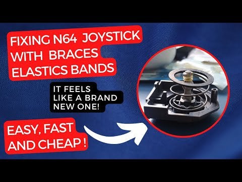 GUIDE: FIXING A FLOPPY N64 CONTROLLER JOYSTICK