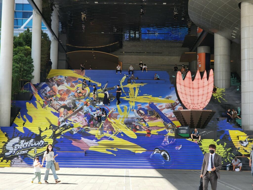 Splatoon 3 art in Seoul 🇰🇷