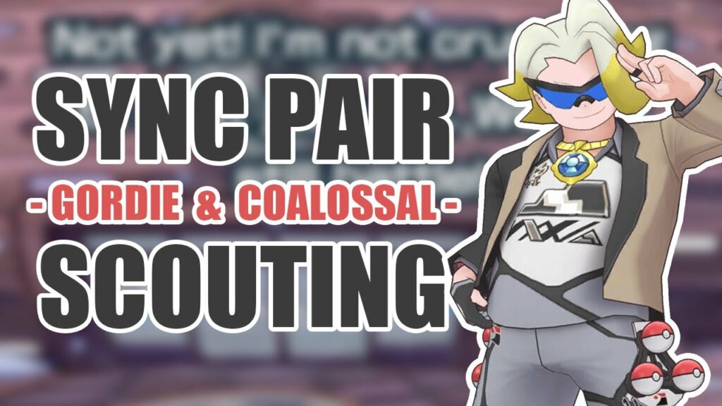[Pokemon Masters EX] ROCK-TYPE THAT POWERS UP FIRE-TYPES | Sync Pair Scout - Gordie & Coalossal