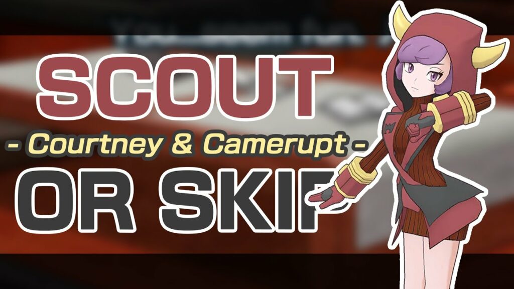 [Pokemon Masters EX] GROUND ZONE IS HERE | SCOUT OR SKIP: COURTNEY & Camerupt